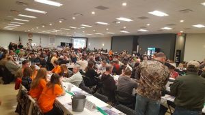 March 17, 2018 Banquet Photo (taken at IBEW Hall 405 in Cedar Rapids Iowa)