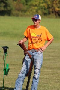 Alan Kriegermeier / student athlete the 2017 October Corridor Clay Crushers tournament - 2nd Annual Pheasants Forever shootout hosting 9 collegiate trap teams at Otter Creek in Cedar Rapids Iowa