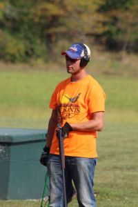 Wes Carlson/ student athlete the 2017 October Corridor Clay Crushers tournament - 2nd Annual Pheasants Forever shootout hosting 9 collegiate trap teams at Otter Creek in Cedar Rapids Iowa